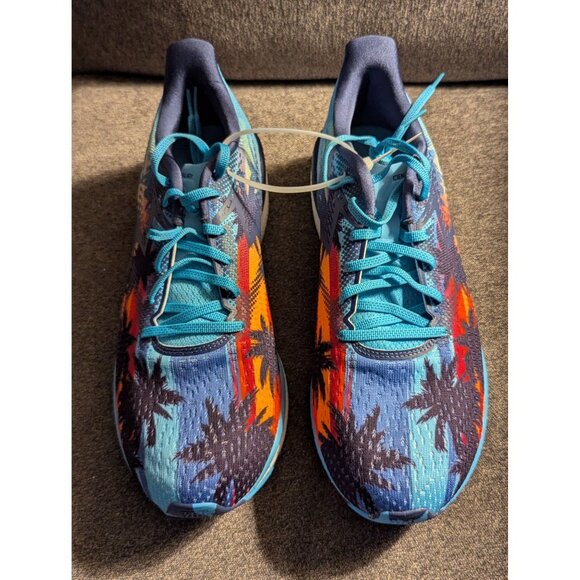 361° Centauri Surf City Marathon Running Shoes Sz 12.5 Colorful Palm Tree Design